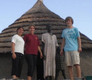 Mischa,Maiga & Alex in Sudan